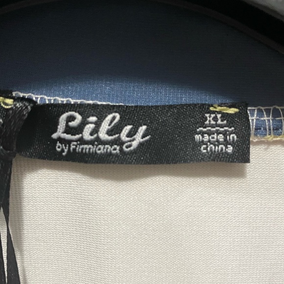 Button up hombre cardigan with collar and tie belt - Picture 6 of 9